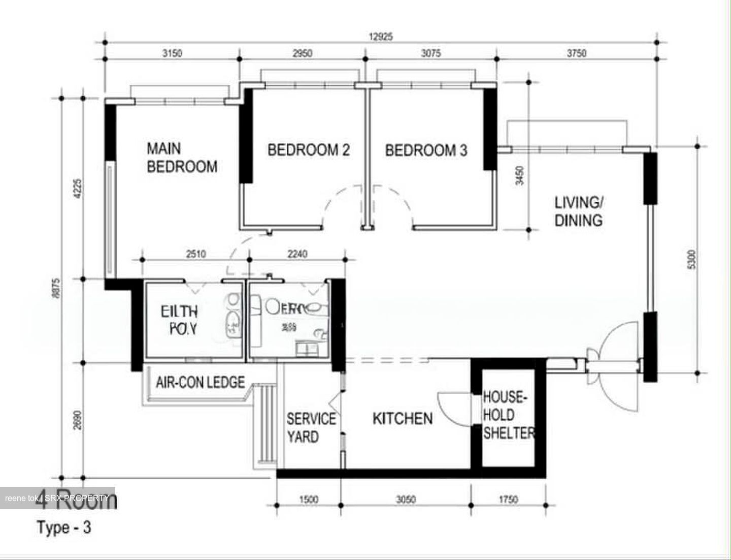 Blk 467A West Plains @ Bukit Batok (Bukit Batok), HDB 4 Rooms #602780671